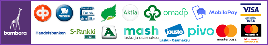 Laajat maksutavat